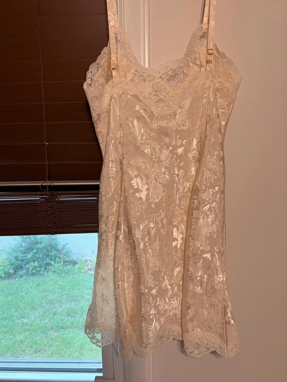 Vintage Gold Label Victoria’s Secret Slip in Ivory